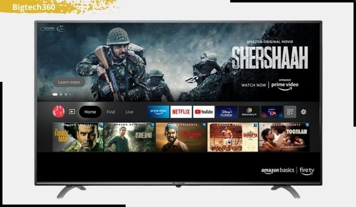 AmazonBasics 50 inches 4K Ultra HD Smart LED Fire TV