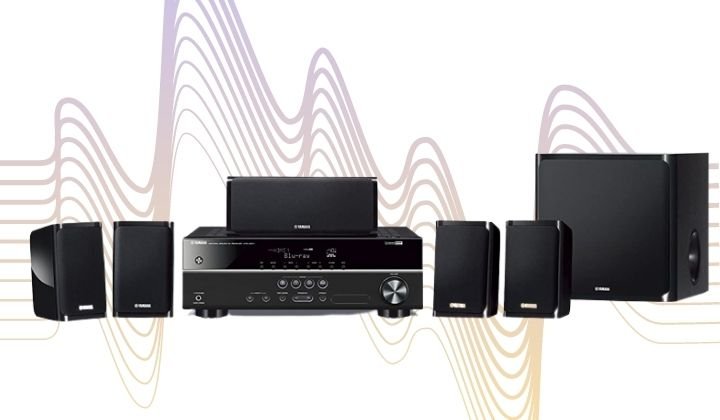 Yamaha YHT-1840 4K 5.1Ch Home Theater System