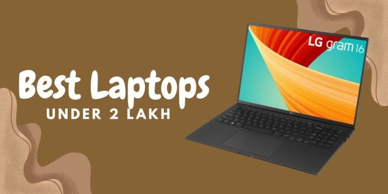 best laptops under 2 lakh
