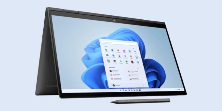 HP Envy x360 15 OLED touch laptop